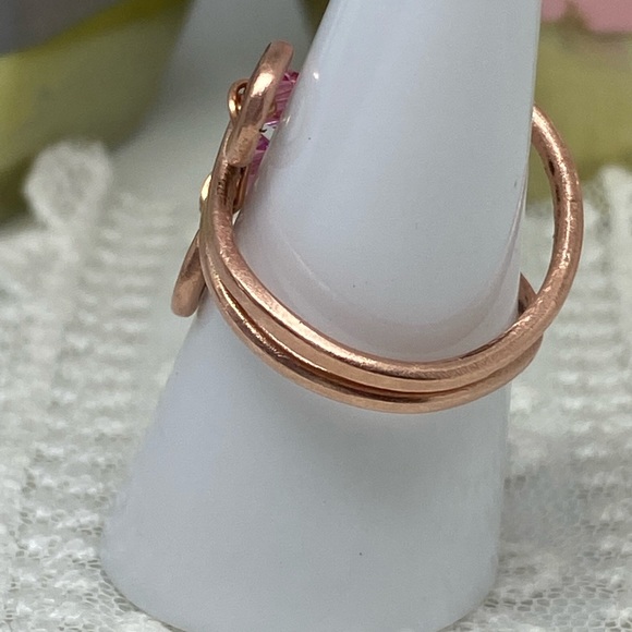 Handmade copper ring - Picture 4 of 5